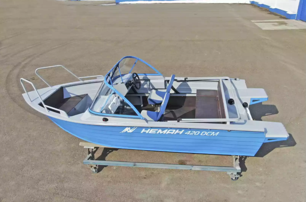 Алюминиевый катер Неман-420 DCM NEW в Тольятти