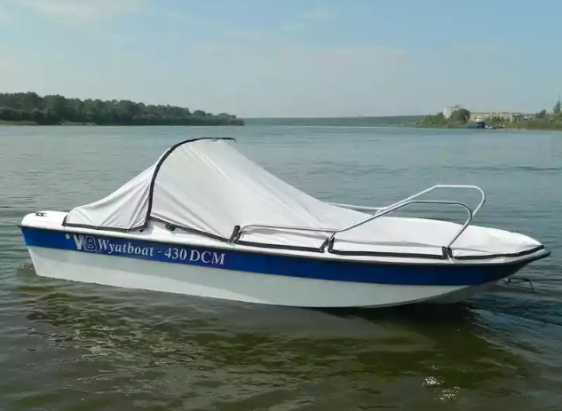 Стеклопластиковый катер Wyatboat-430 DCM (тримаран) в Тольятти