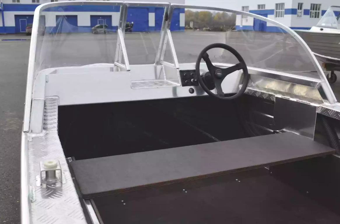 Алюминиевый катер Wyatboat-390 Pro в Тольятти