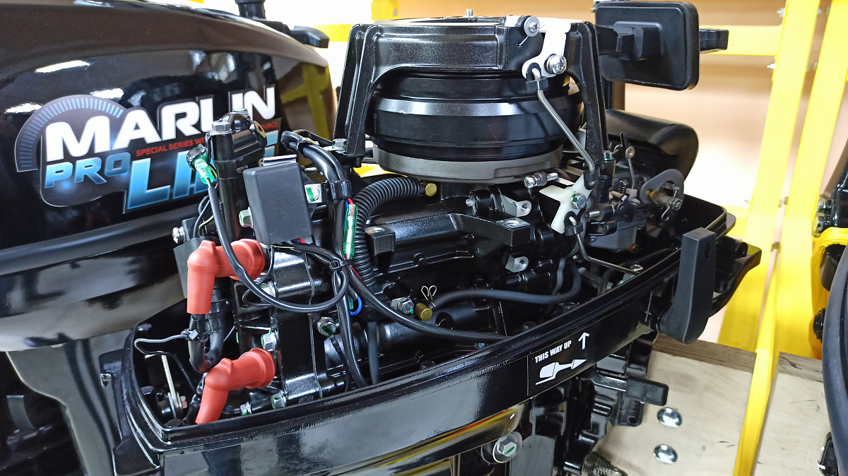 КОМПЛЕКТ Лодка MISHIMO PRO 350 + ЛОДОЧНЫЙ МОТОР MARLIN MP 9.9 (20) AMHS PRO в Тольятти