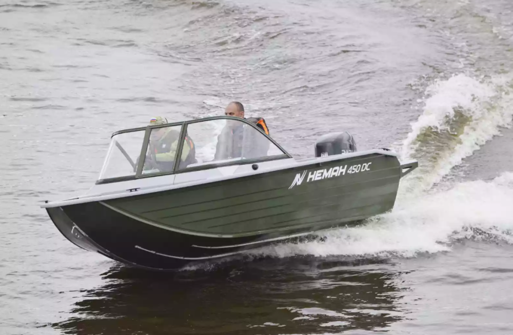 Алюминиевый катер Неман-450 DC NEW в Тольятти