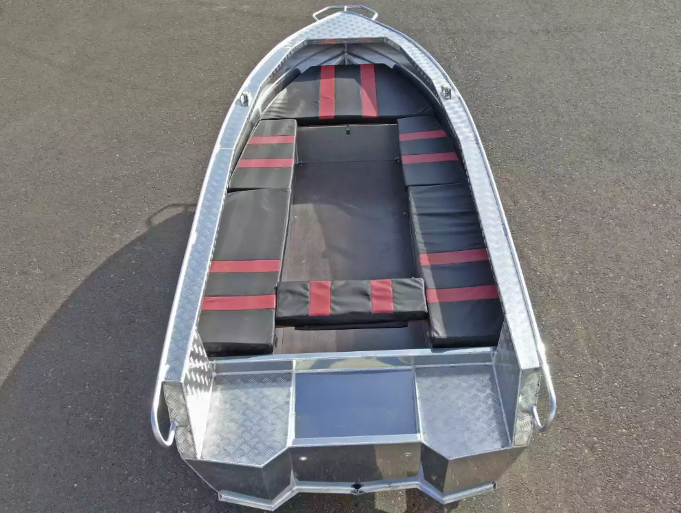 Алюминиевая лодка Wyatboat-390РМ увеличенный борт в Тольятти