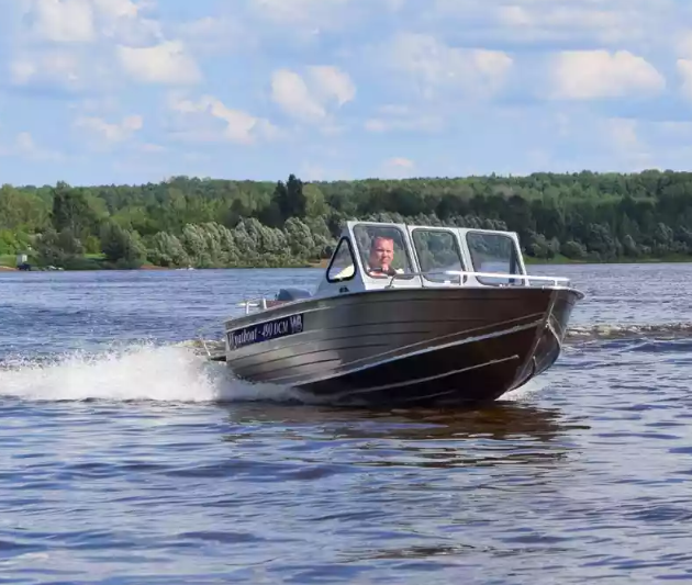 Алюминиевый катер Wyatboat-490 DCM Pro в Тольятти