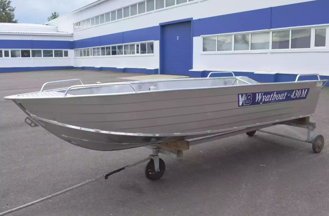 Алюминиевая лодка  Wyatboat-430М в Тольятти