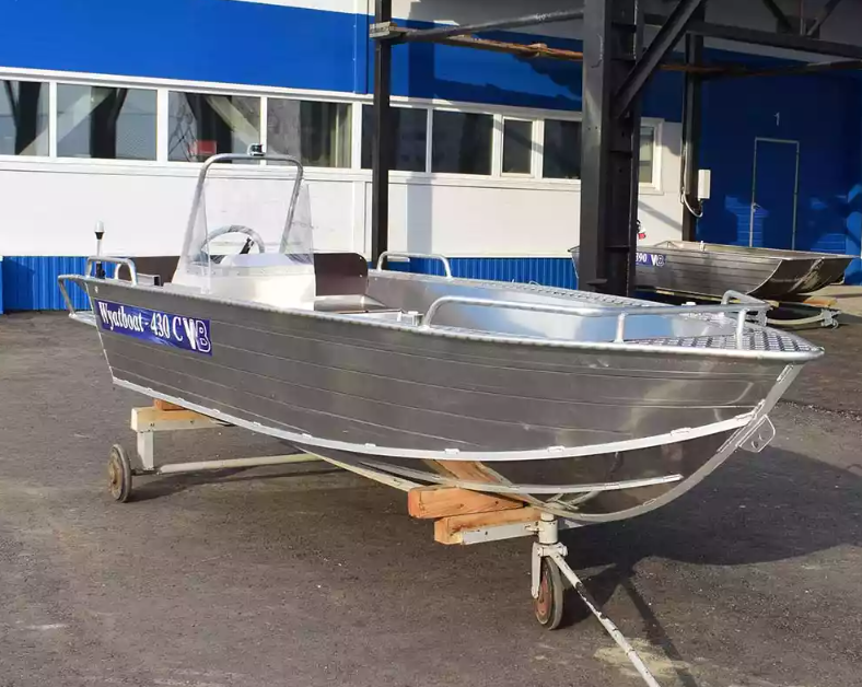 Алюминиевый катер Wyatboat-430 C в Тольятти