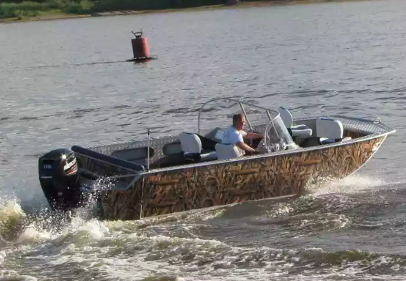 Алюминиевый катер Wyatboat-660 в Тольятти