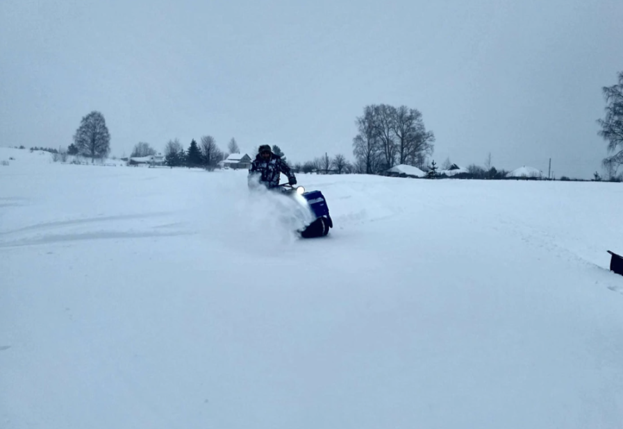 Мотобуксировщик Альбатрос-XLV 15 тележки, 1450 мм в Тольятти