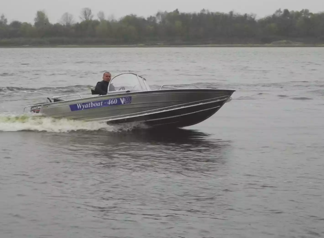 Алюминиевый катер Wyatboat-460 DCM в Тольятти