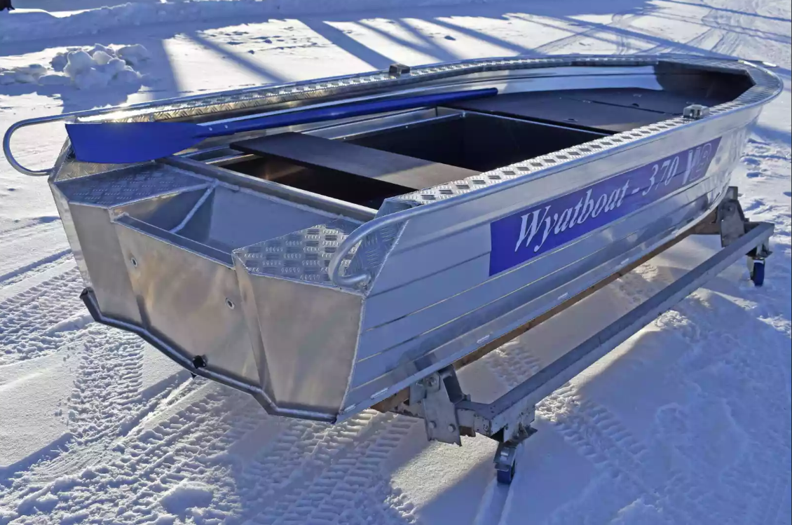 Алюминиевая лодка Wyatboat-370 Р FISH в Тольятти
