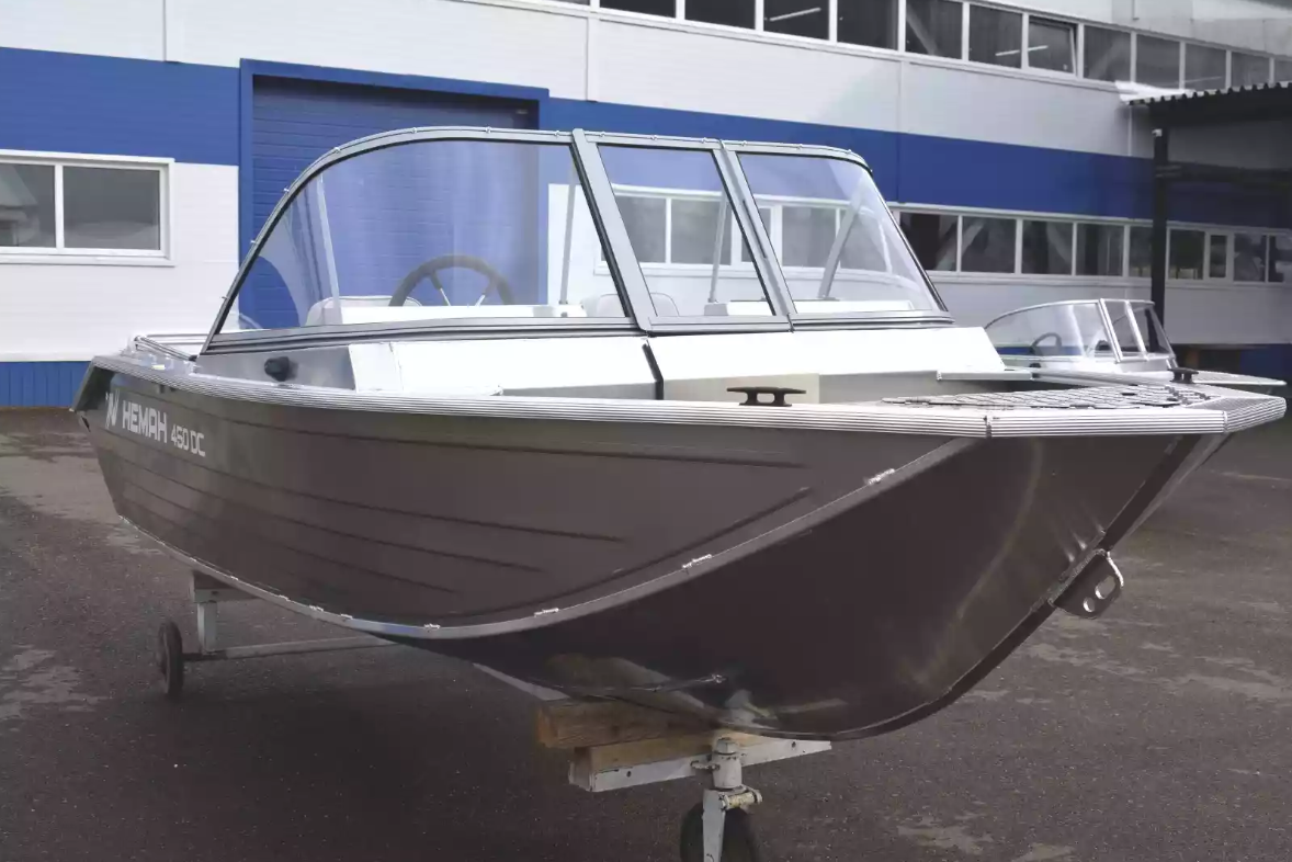 Алюминиевый катер Неман-450 DC NEW без покраски в Тольятти
