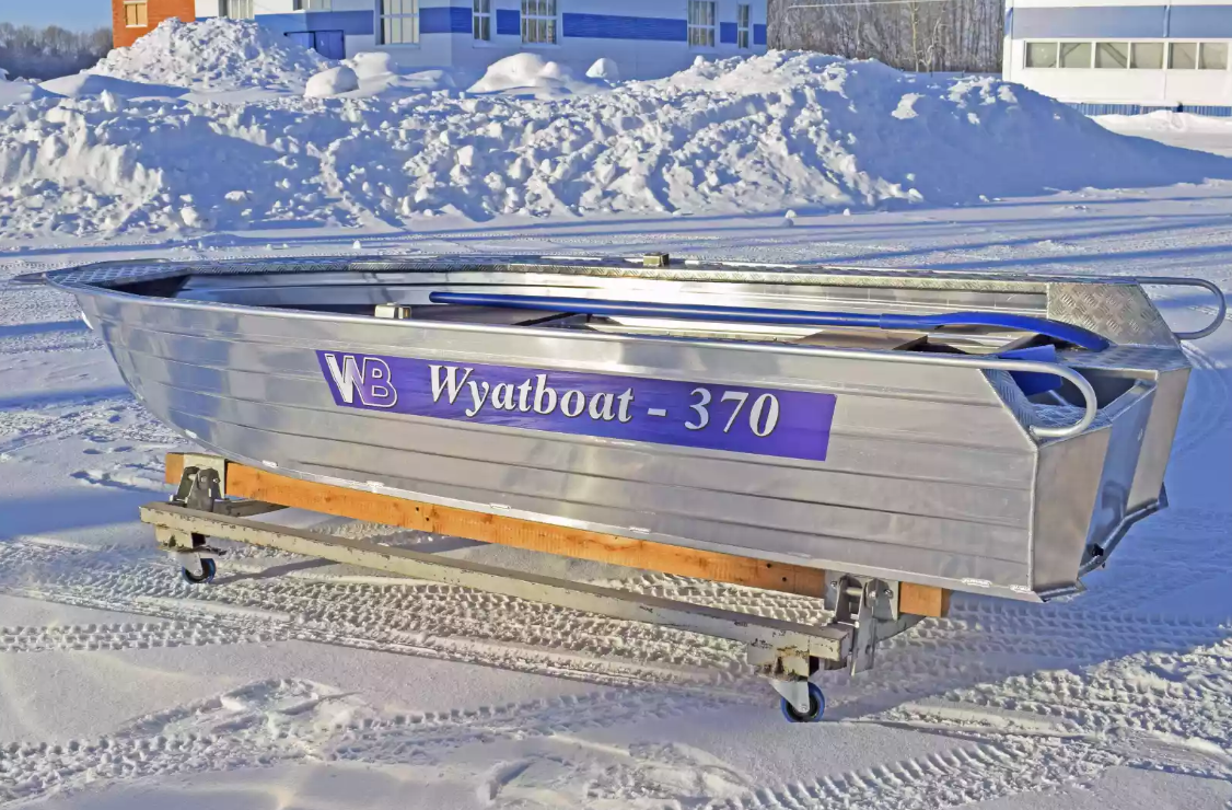 Алюминиевая лодка Wyatboat-370 Р FISH в Тольятти