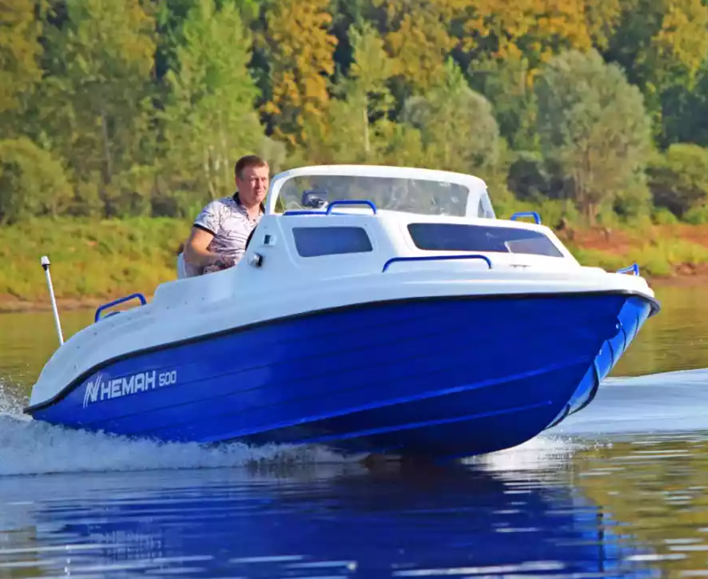 Комбинированный катер Neman-500 с каютой в Тольятти