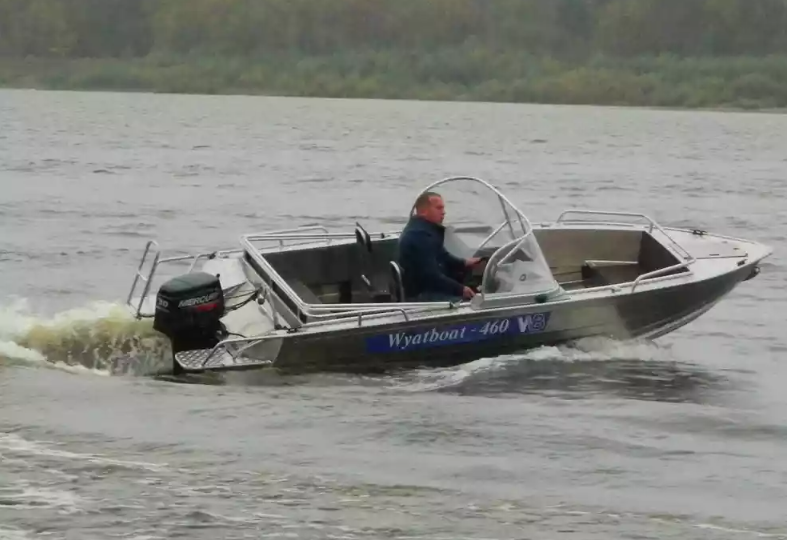 Алюминиевый катер Wyatboat-460 DCM в Тольятти