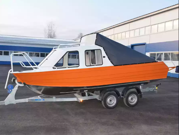 Алюминиевый катер Неман-500 (каютный) в Тольятти