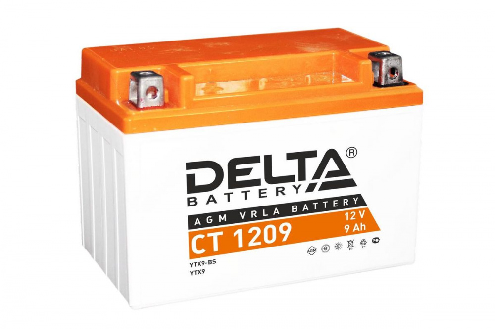 Аккумулятор Delta CT 1209 (12V / 9Ah) в Тольятти