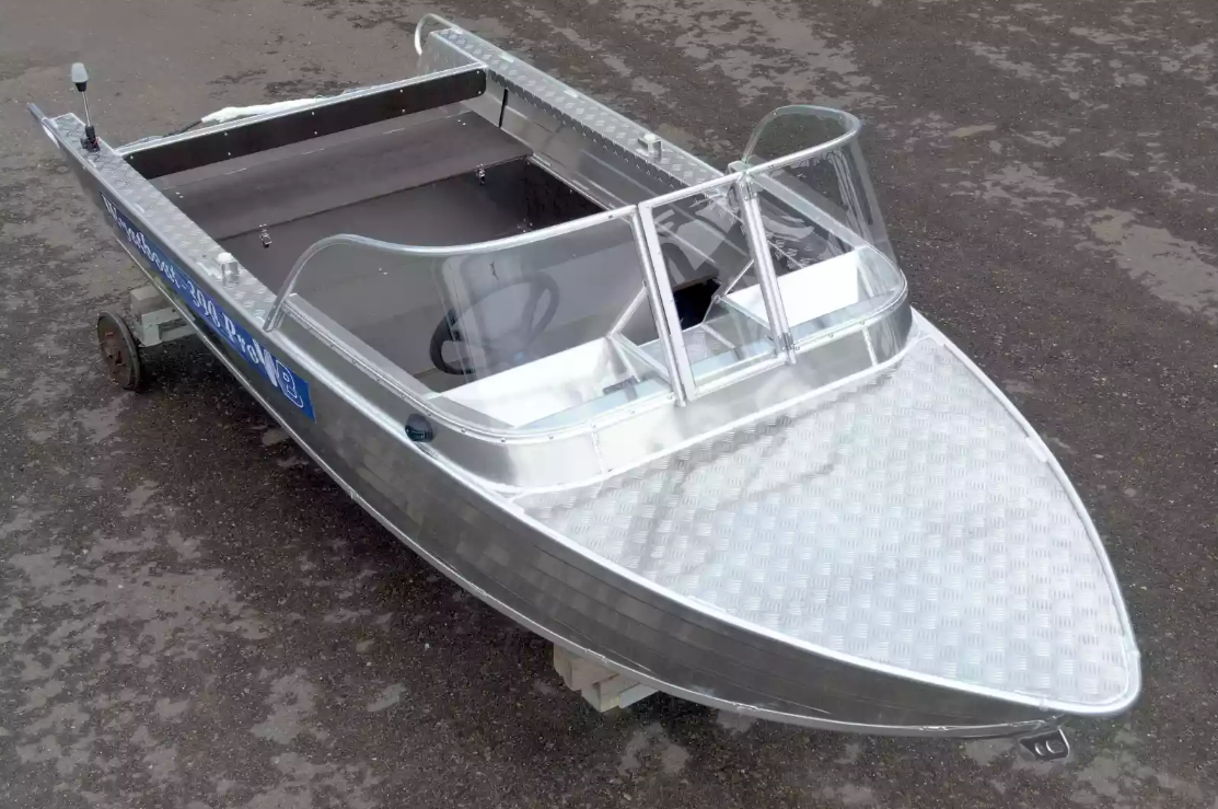 Алюминиевая лодка Wyatboat-390 Pro в Тольятти
