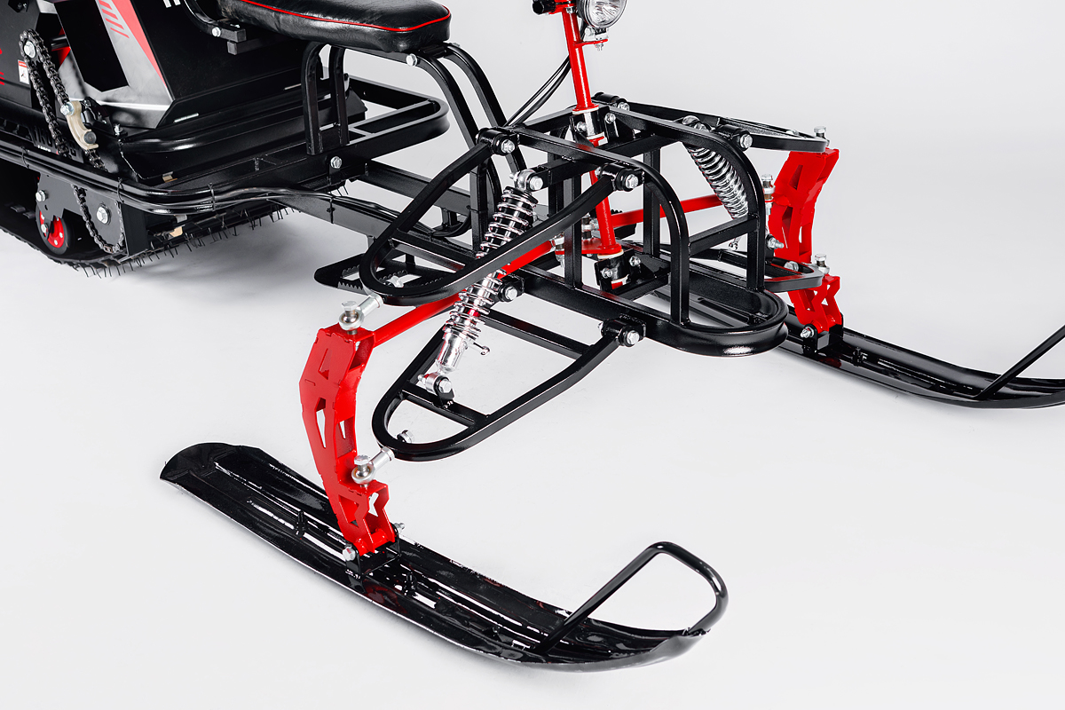 Лыжный модуль IKUDZO с подогревом ручек пластиковые лыжи в Тольятти