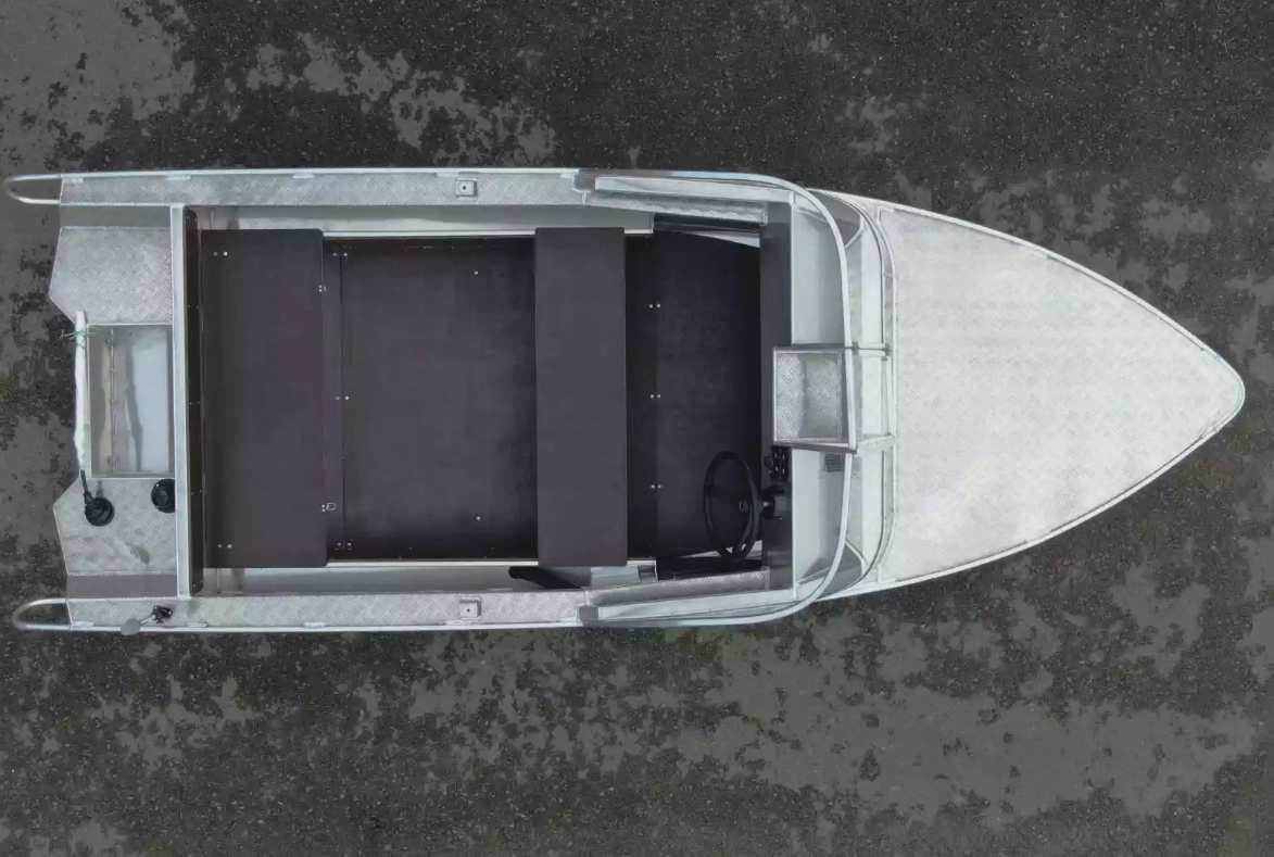 Алюминиевый катер Wyatboat-390 Pro в Тольятти