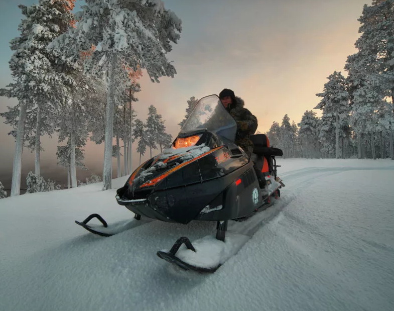 СНЕГОХОД РМ ТАЙГА ПАТРУЛЬ 550 SWT в Тольятти