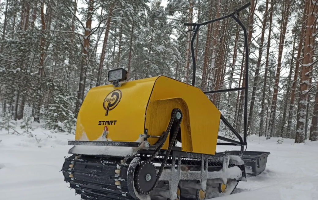 Мотобуксировщик РЫБАК СТАРТ Lifan 15 л.с. (металлический капот) в Тольятти
