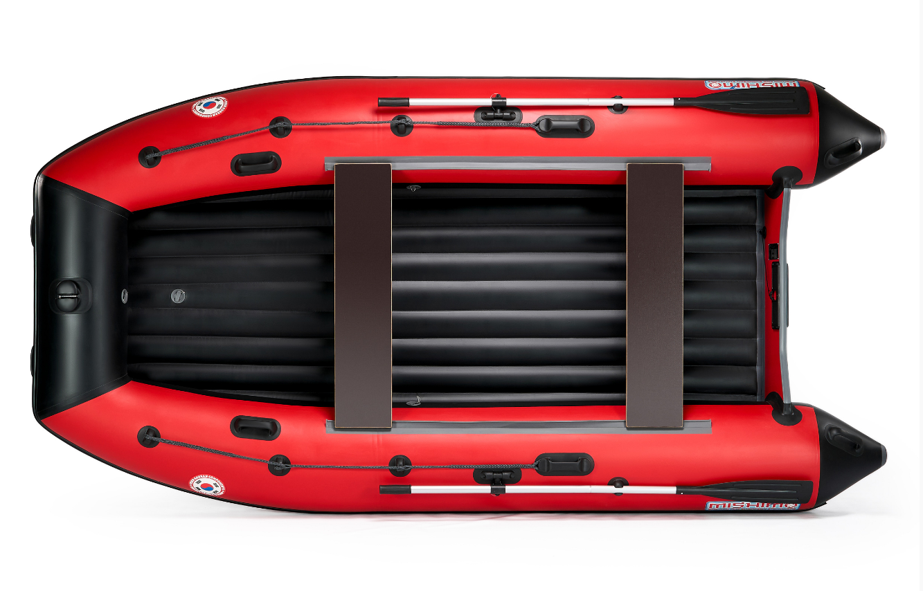 КОМПЛЕКТ ЛОДКА MISHIMO RAPID 380 + ЛОДОЧНЫЙ МОТОР MARLIN MP 9.9 (20) AMHS PROLINE FORCE в Тольятти