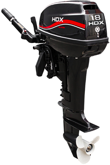 Лодочный мотор 2-х тактный HDX R series TE 18 BMS в Тольятти