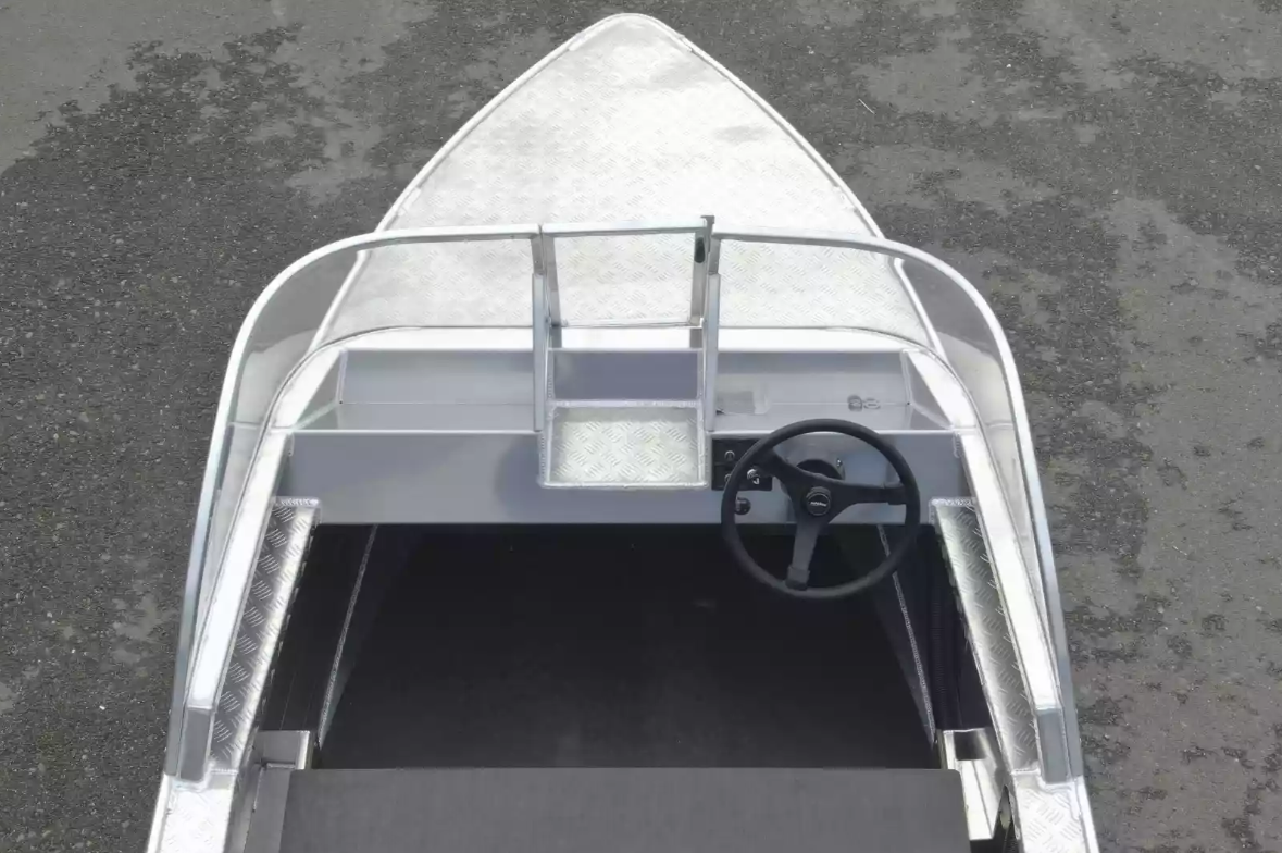 Алюминиевый катер Wyatboat-390 Pro в Тольятти