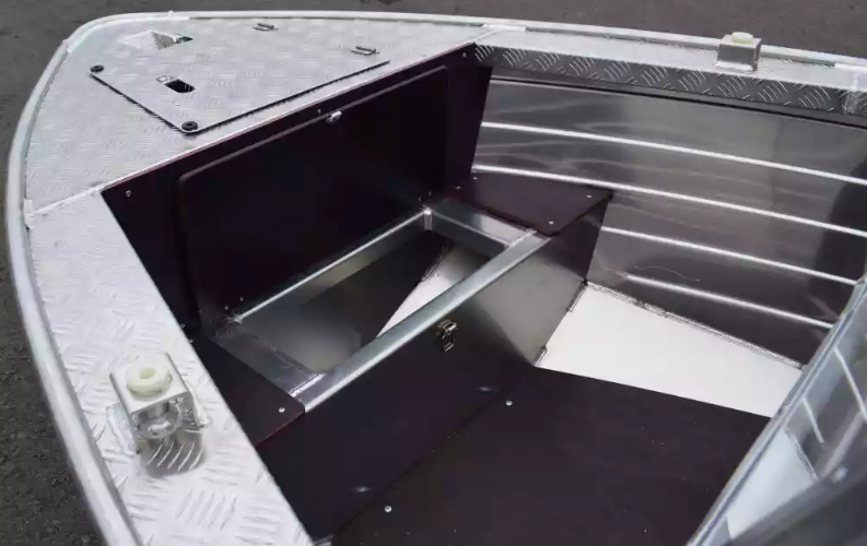 Алюминиевый катер Wyatboat-390 DCM Увеличенный борт в Тольятти