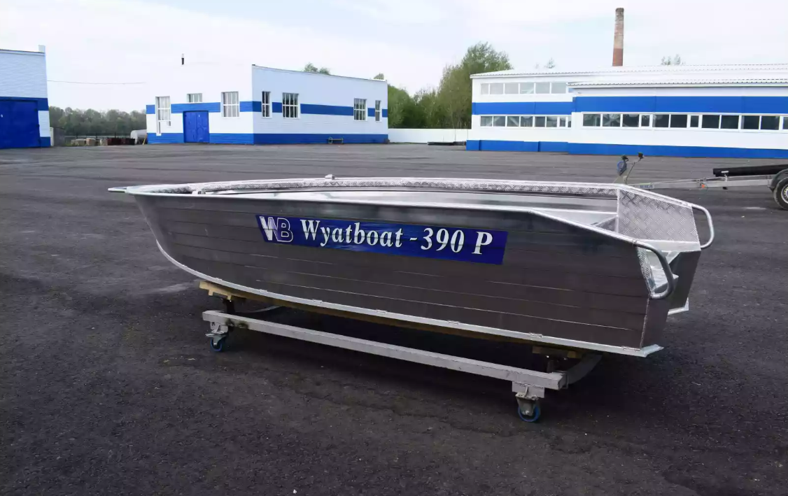 Алюминиевая лодка Wyatboat-390Р Увеличенный борт в Тольятти