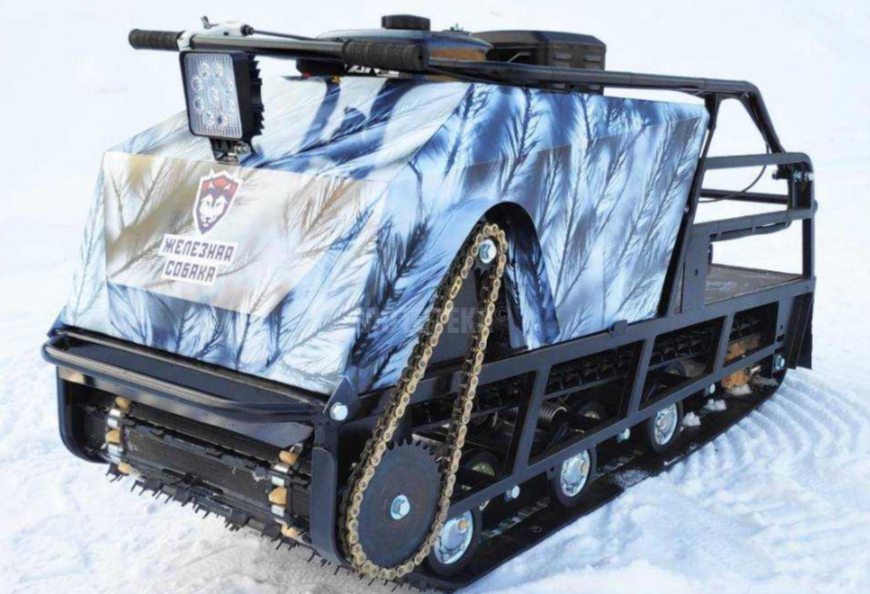 Мотобуксировщик Irondog (Железная собака) M500 20  Камуфляж Охотник в Тольятти