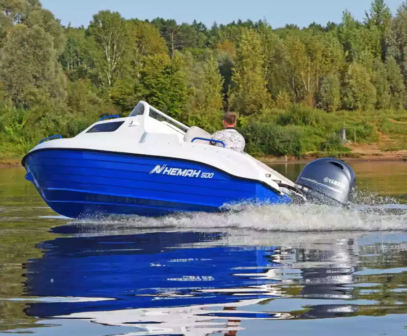 Комбинированный катер Neman-500 с каютой в Тольятти