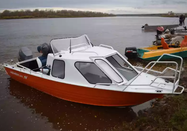 Алюминиевый катер Неман-500 (каютный) в Тольятти