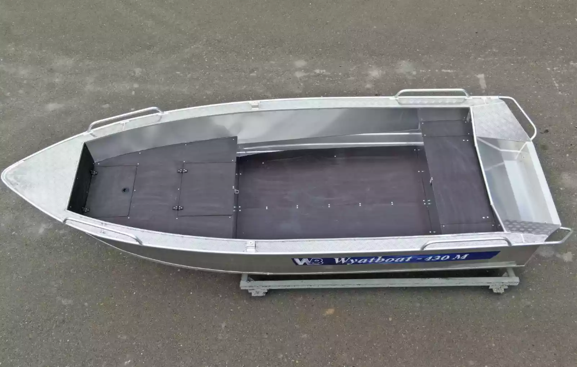 Алюминиевая лодка  Wyatboat-430М FISH в Тольятти