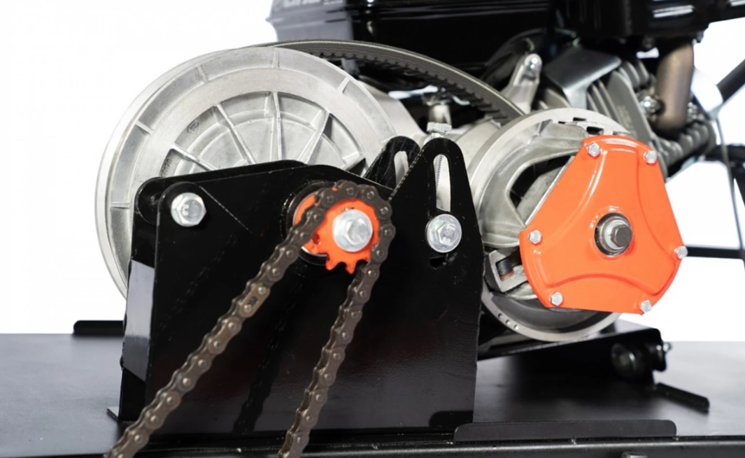 Мотобуксировщик БУРЛАК-M2 LFK 15 л.с. (передний привод, катки) в Тольятти