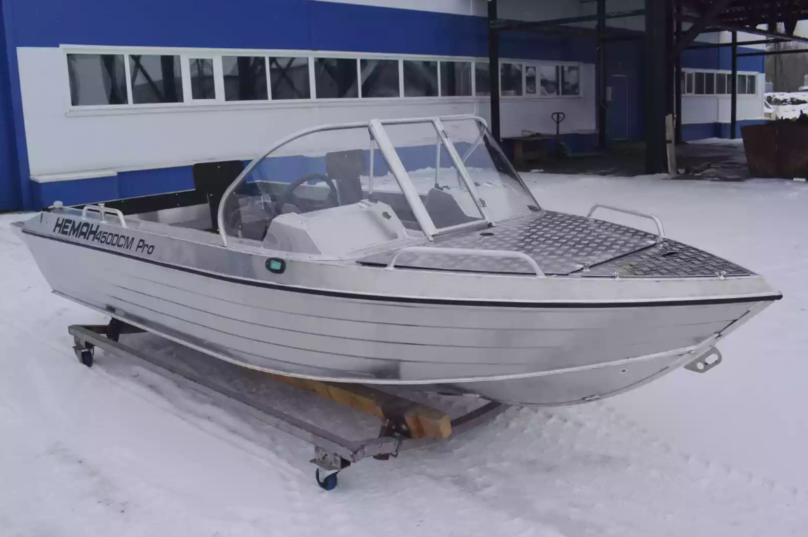 Алюминиевый катер Neman-450 DCM PRO в Тольятти
