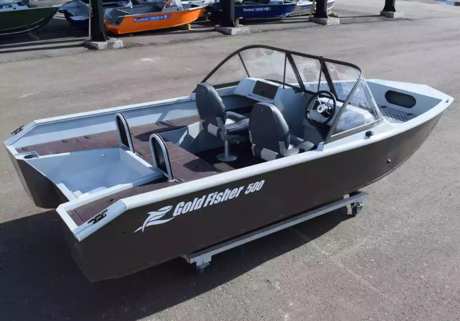 Алюминиевый катер Gold Fisher 500 DCM FISH в Тольятти