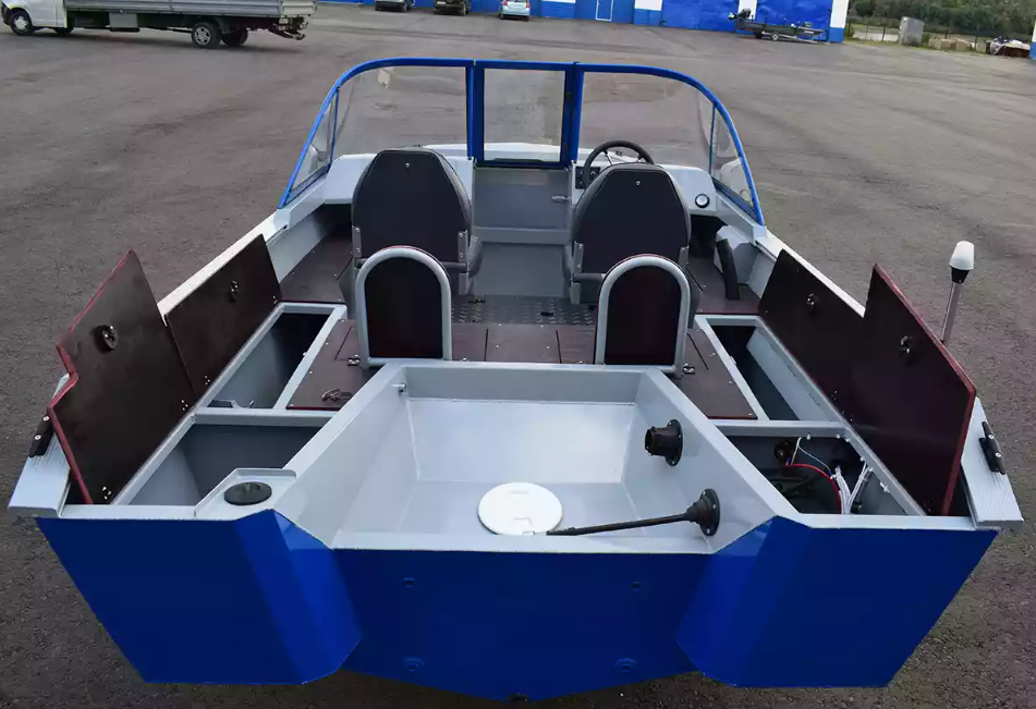 Алюминиевый катер Gold Fisher 480 DCM FISH в Тольятти