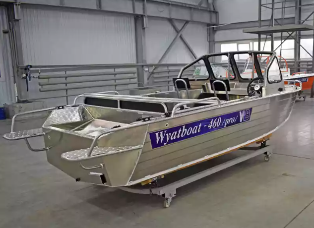 Алюминиевый катер Wyatboat-460 DCM Pro в Тольятти