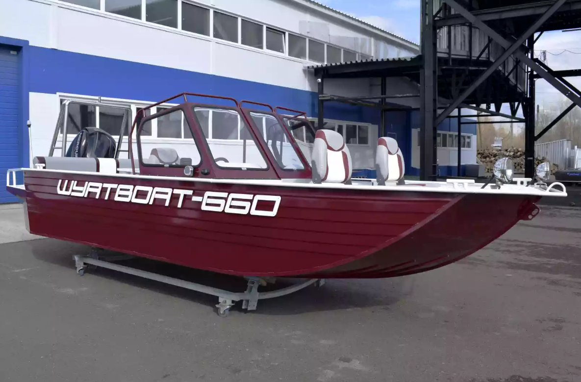 Алюминиевый катер Wyatboat-660 в Тольятти