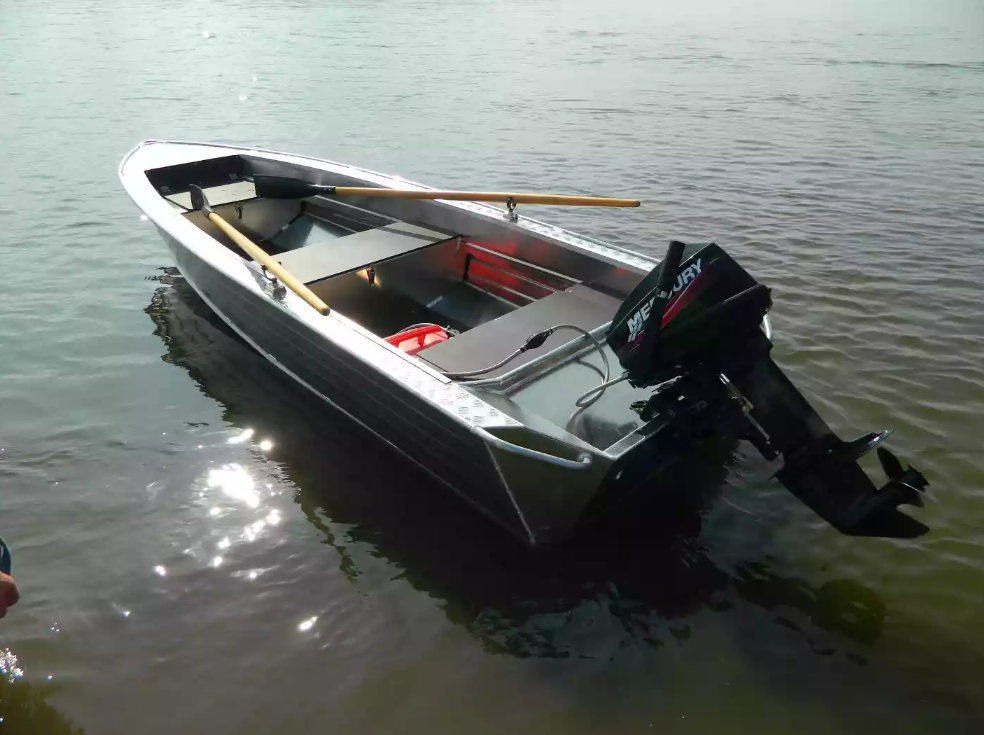 Алюминиевая лодка Wyatboat-390 У в Тольятти