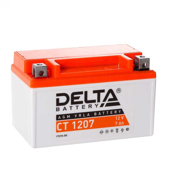Аккумулятор Delta CT 1207 (12V / 7Ah) в Тольятти