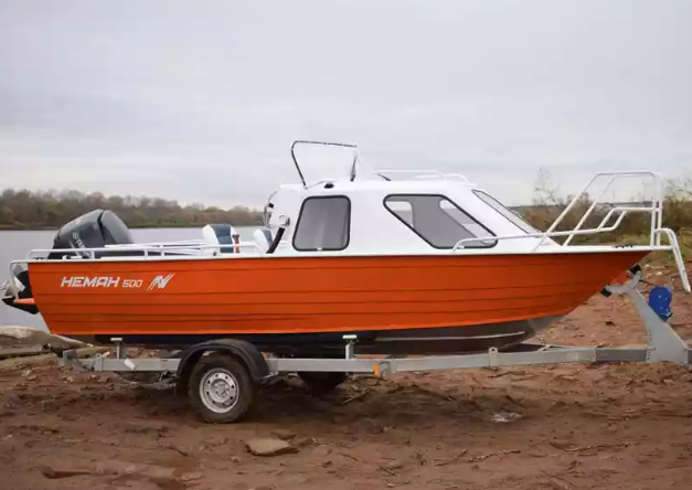 Алюминиевый катер Неман-500 (каютный) в Тольятти
