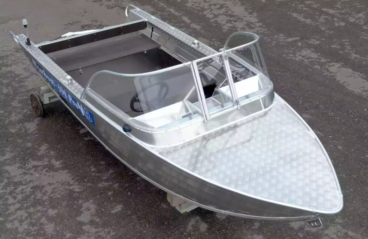 Алюминиевый катер Wyatboat-390 Pro в Тольятти