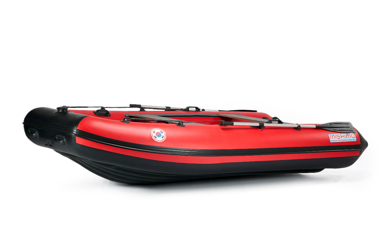 КОМПЛЕКТ ЛОДКА MISHIMO RAPID 380 + ЛОДОЧНЫЙ МОТОР MARLIN MP 9.9 (20) AMHS PROLINE FORCE в Тольятти