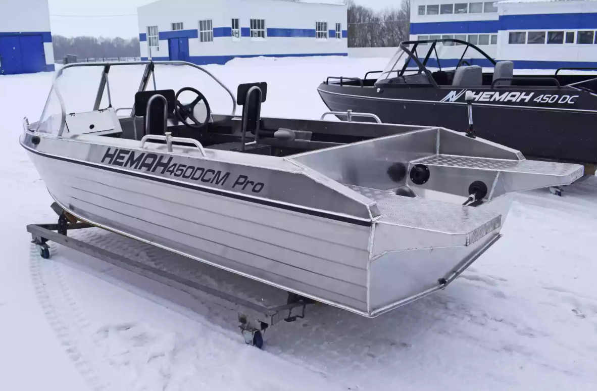 Алюминиевый катер Neman-450 DCM PRO в Тольятти