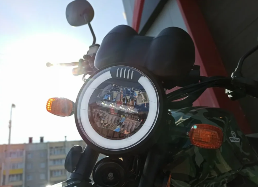 МОПЕД PROMAX ALPHA OFFROAD 130 (49) LUX (LED) в Тольятти