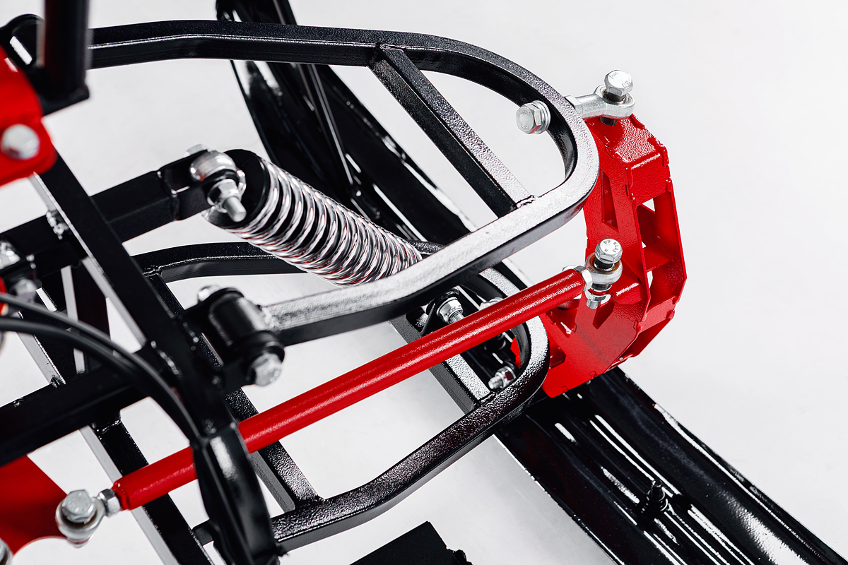 Лыжный модуль IKUDZO с подогревом ручек пластиковые лыжи в Тольятти