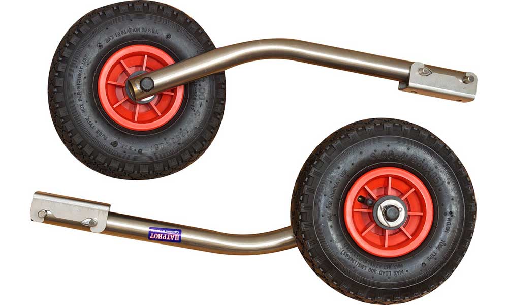 Транцевые колеса модульные удлиненные из нержавеющей стали в Тольятти