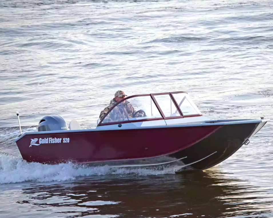 Алюминиевый катер Gold Fisher 520 DCM FISH в Тольятти