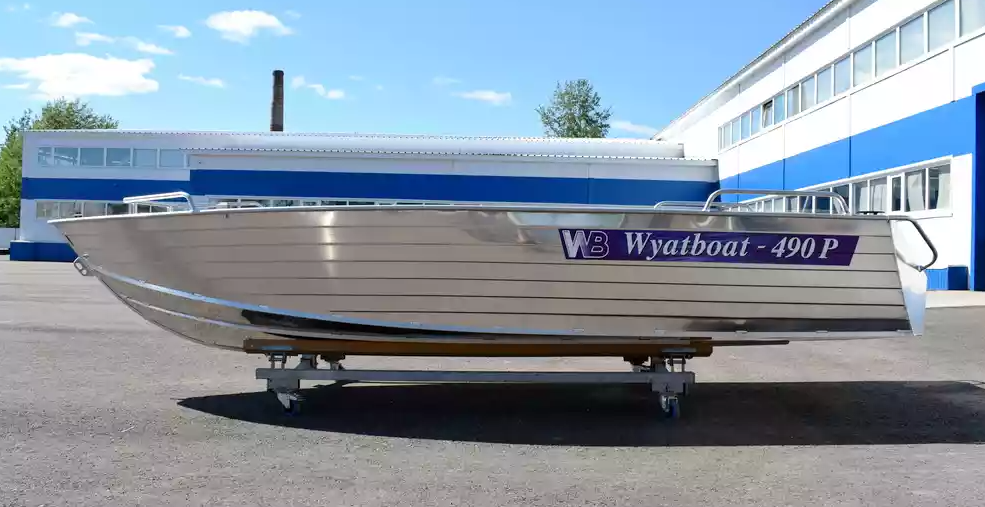 Алюминиевая лодка Wyatboat-490 P в Тольятти